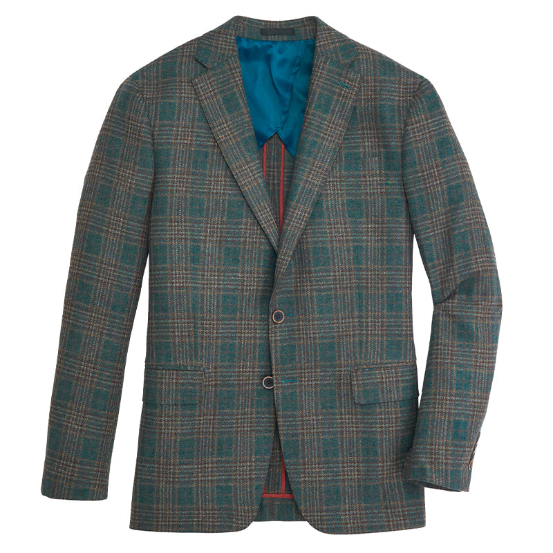 Di Pray Sea Pine Plaid Sport Coat - Sea Pine