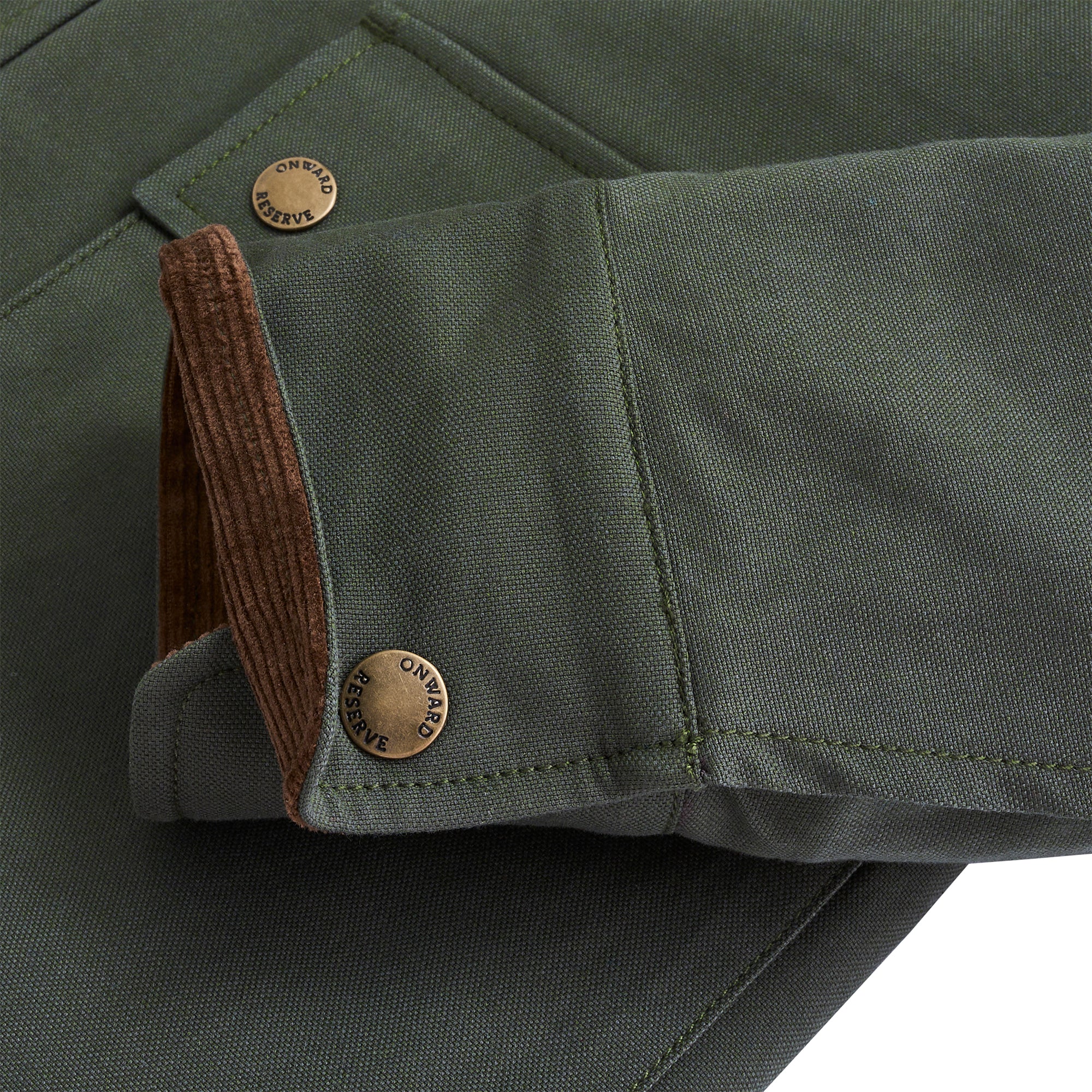 Red Hills Stretch Canvas Coat - Olive – Onward Reserve
