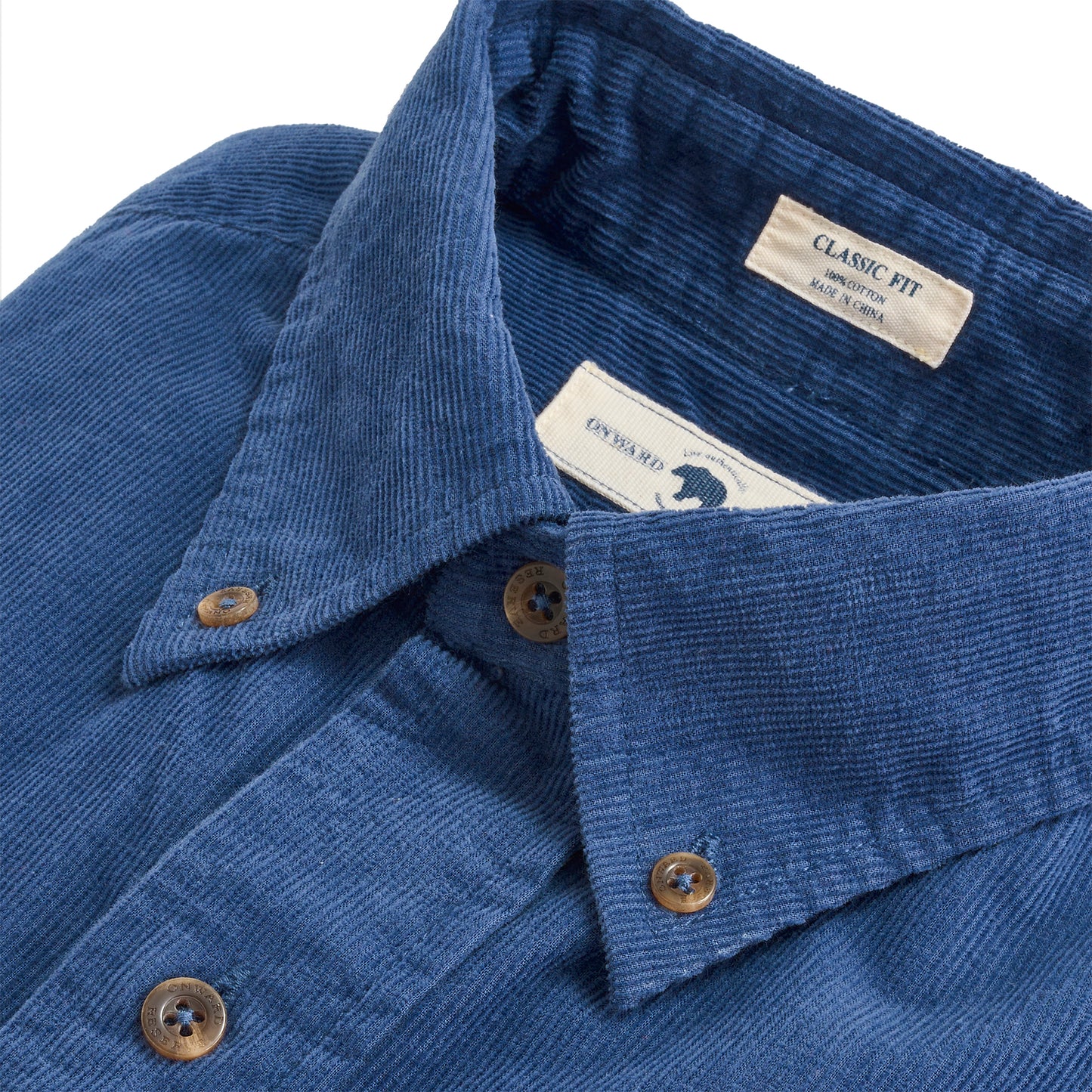 Blue Indigo Field Corduroy Shirt