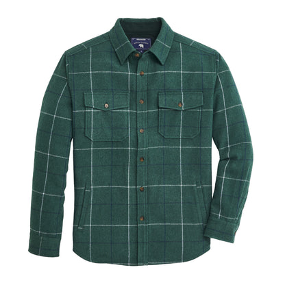 Sika Fireside Shirt Jacket - Dark Forest