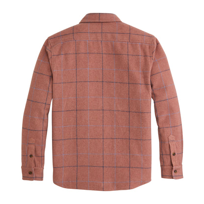 Seabrook Fireside Shirt Jacket - Withered Rose