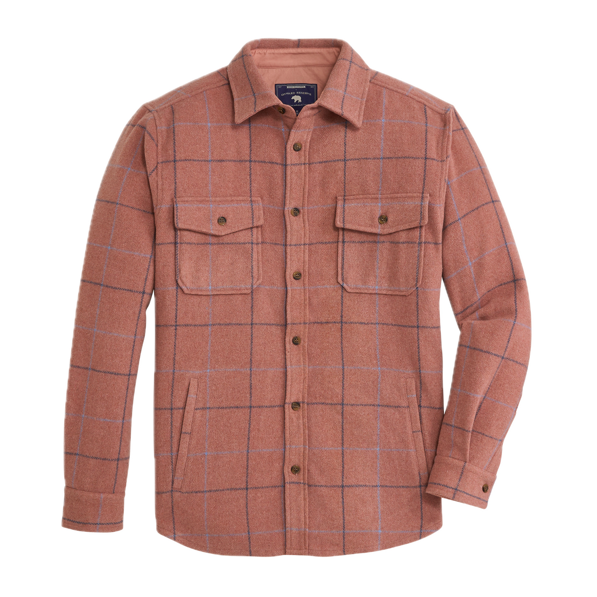 Seabrook Fireside Shirt Jacket - Withered Rose