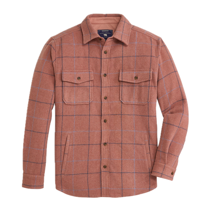 Seabrook Fireside Shirt Jacket - Withered Rose