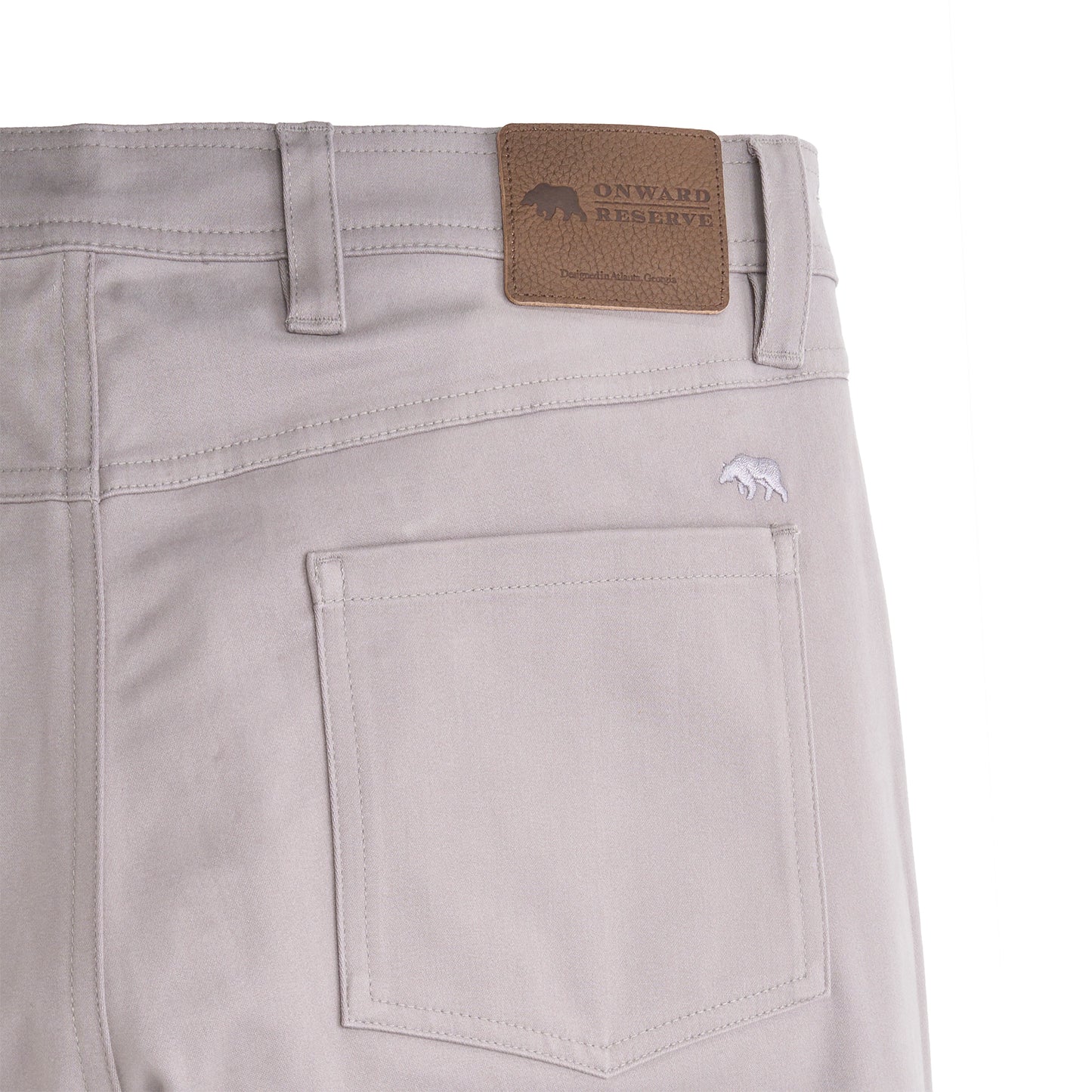 Classic Five Pocket Pant Steel Grey