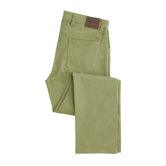 Classic Five Pocket Pant Oil Green