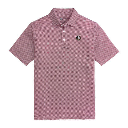 FSU Scope Printed Performance Polo - Maroon