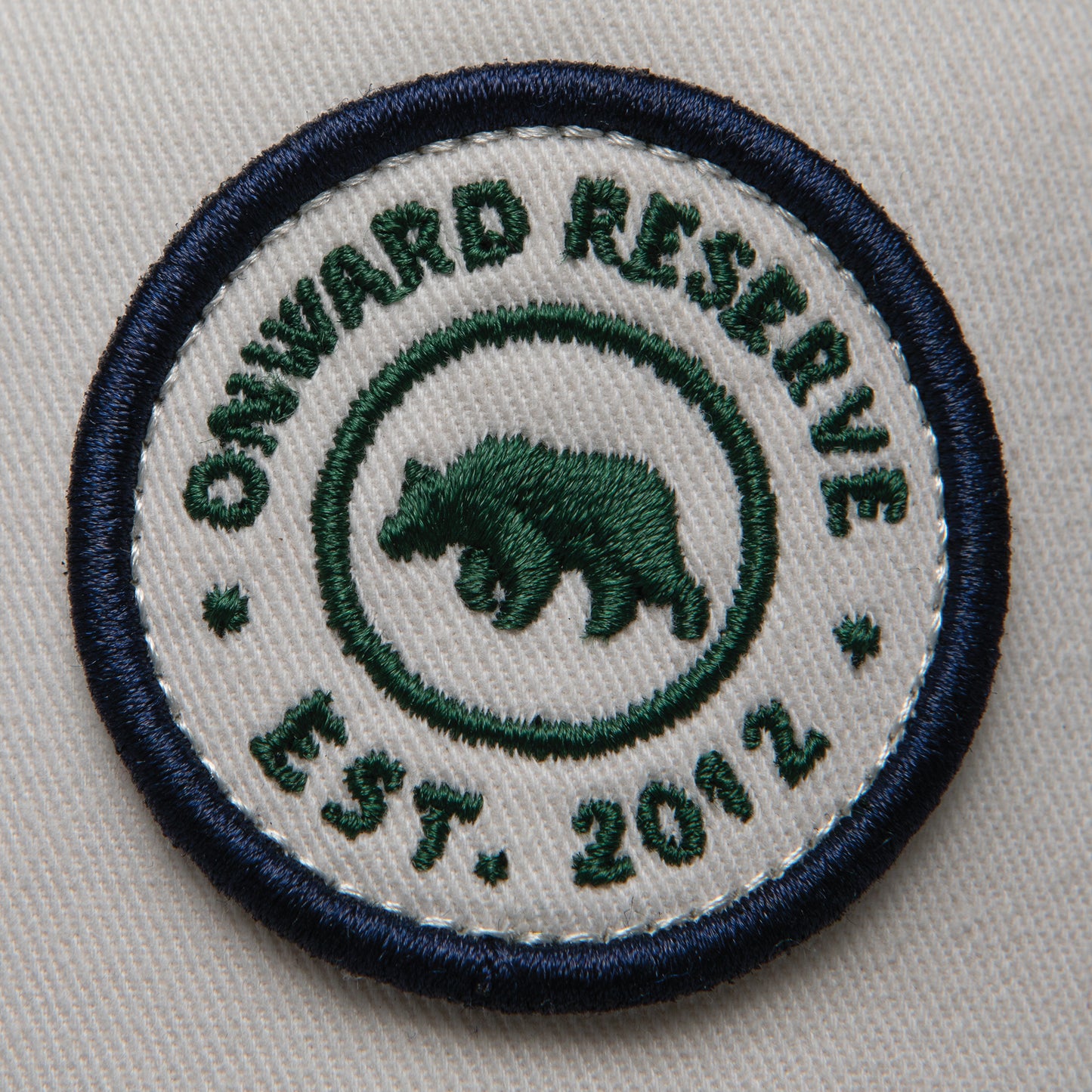 Onward Club Patch Locker Rope Hat - Cream