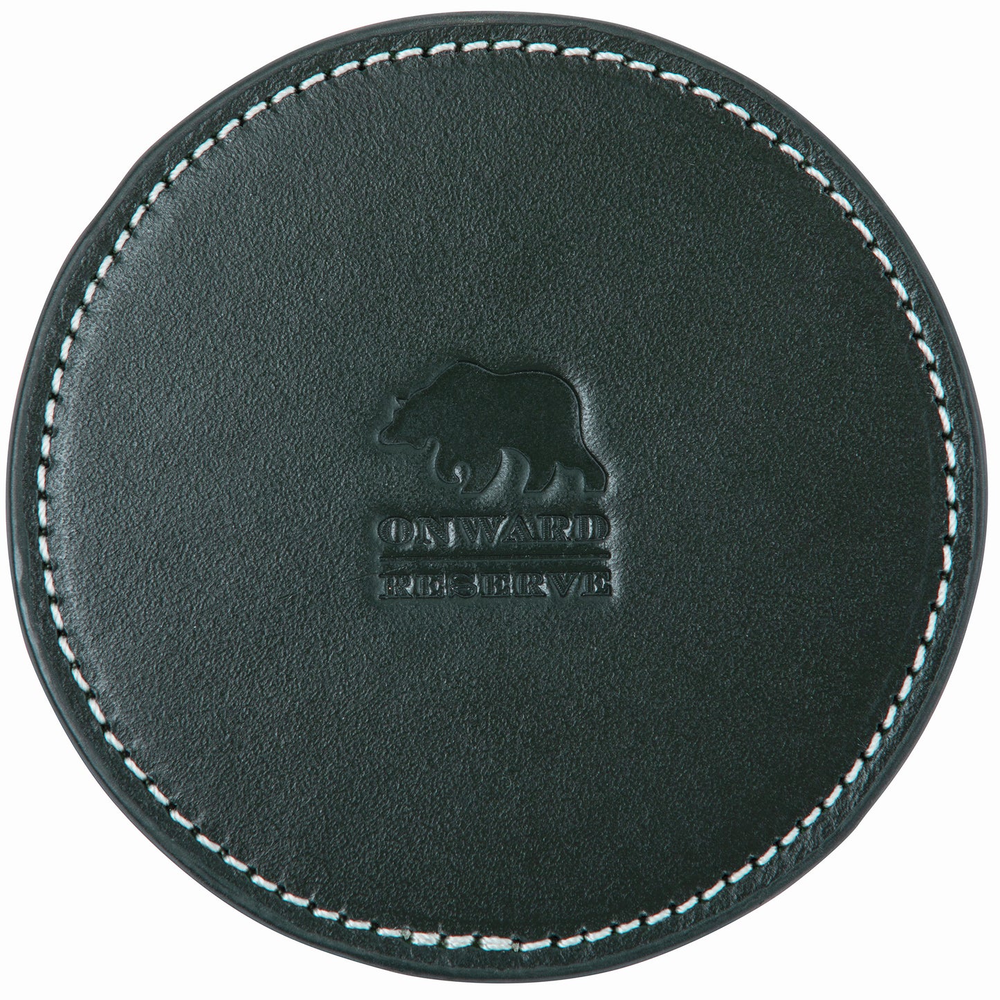 Leather Coaster Set - Fairway