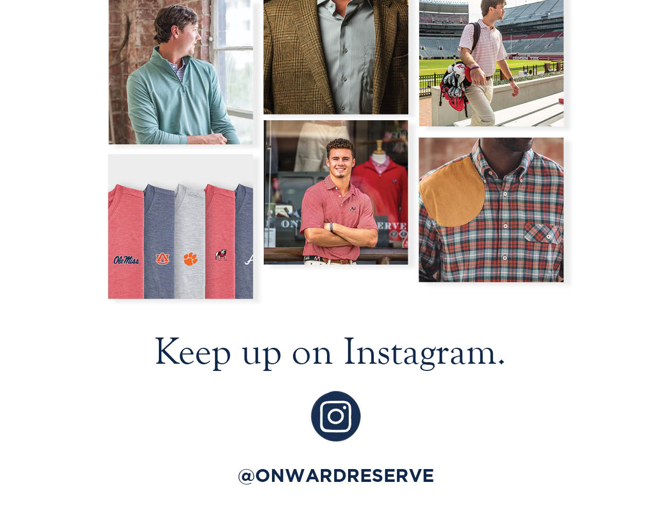 Follow @onwardreserve on Instagram