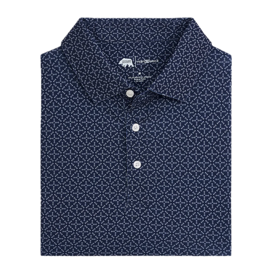 Gameday Printed Performance Polo - Naval Academy