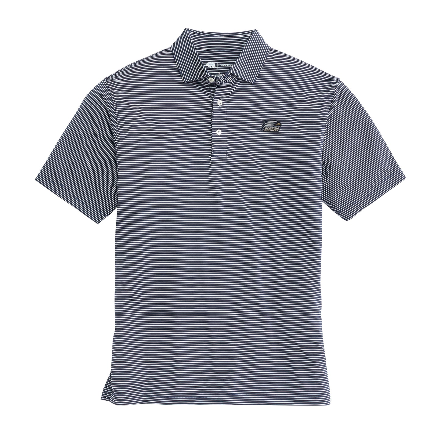 Birdie Stripe Georgia Southern Performance Polo