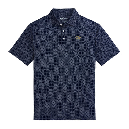 Georgia Tech Gameday Printed Performance Polo - Naval Academy