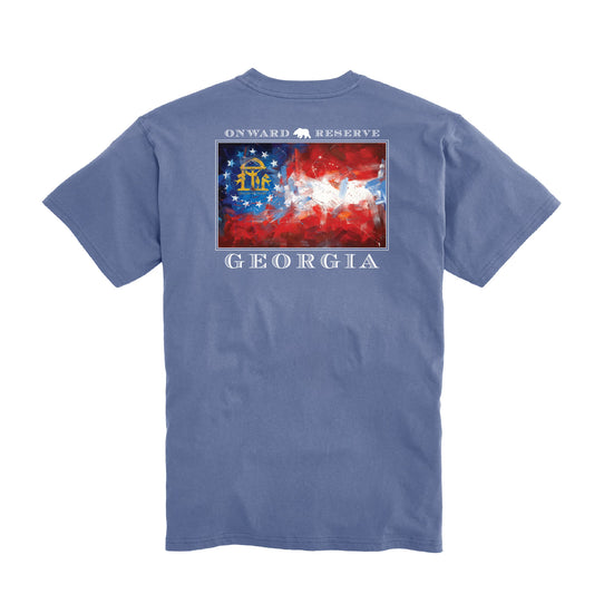 Georgia Flag Short Sleeve Tee