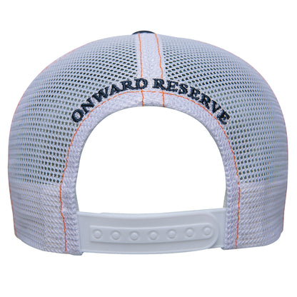 Auburn Super Stripe Vintage Trucker - Orange