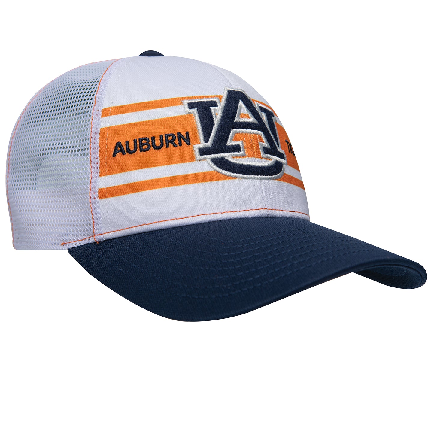 Auburn Super Stripe Vintage Trucker - Orange
