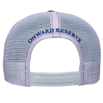 SMU Super Stripe Vintage Trucker - Red