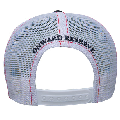 Ole Miss Super Stripe Vintage Trucker - Red