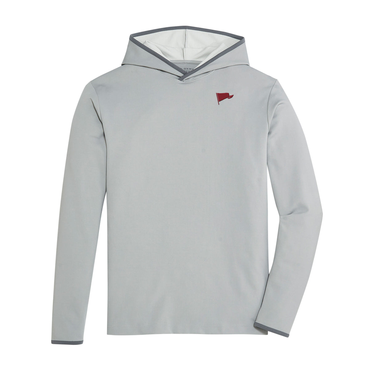 Yea! Alabama Pennant Brendon Performance Hoodie - Harbor Mist
