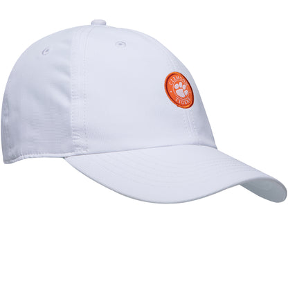 Clemson Club Performance Hat - White