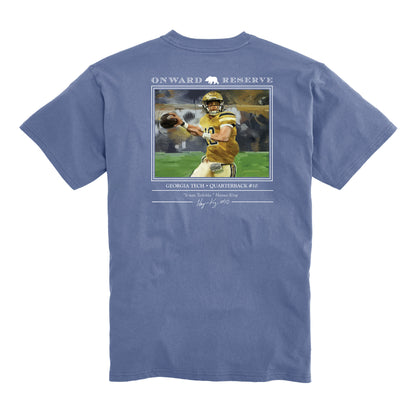Haynes King Tee - Washed Blue