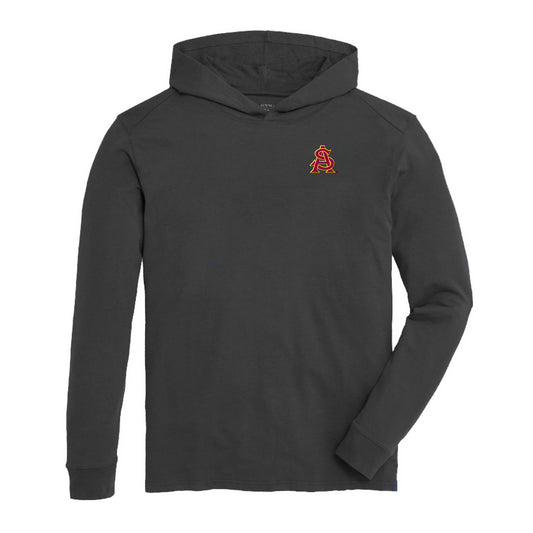 Arizona State Baseball AS Home Team Hoodie - Ash