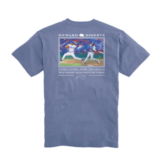Jac Caglianone Tee - Washed Blue