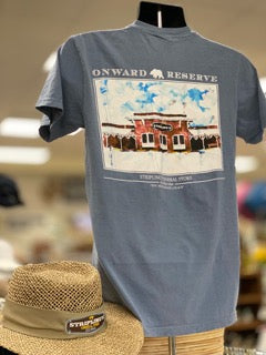 Custom artist tee created by Onward Reserve