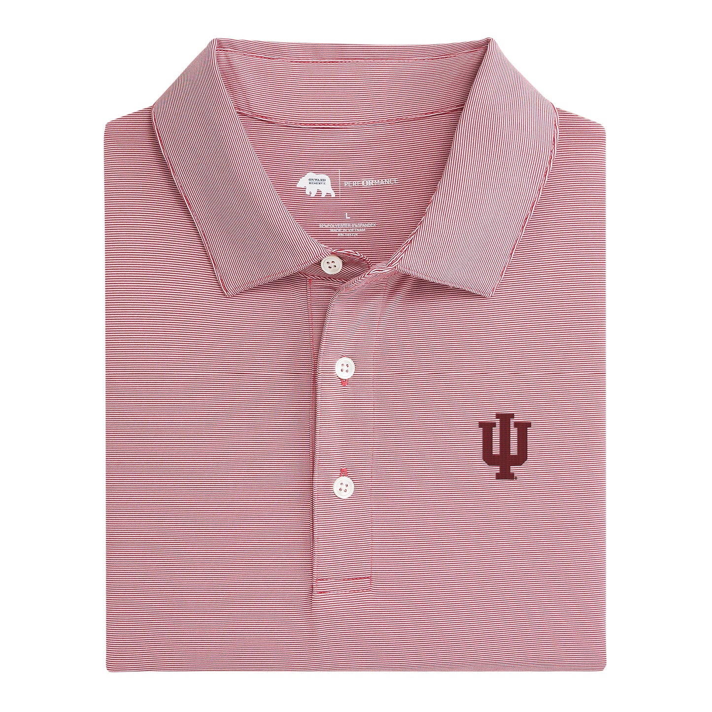 Hairline Stripe Indiana Performance Polo