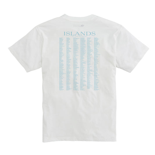 Islands of the Bahamas Tee - White