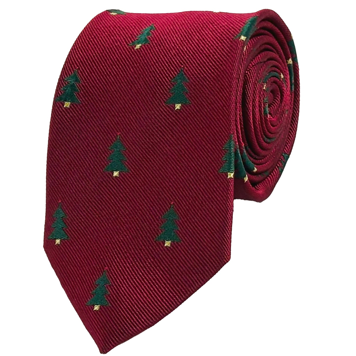 Christmas Tree Tie - Red