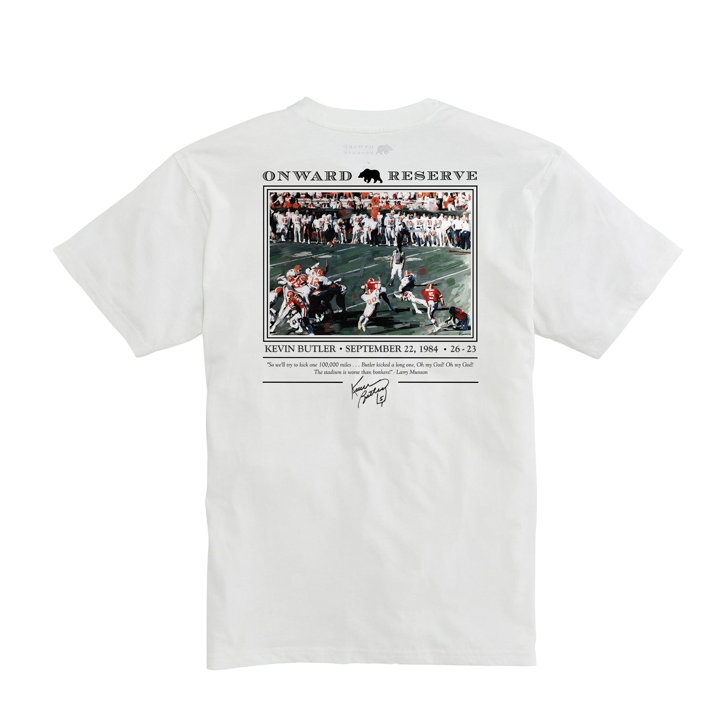 Kevin Butler Tee - White