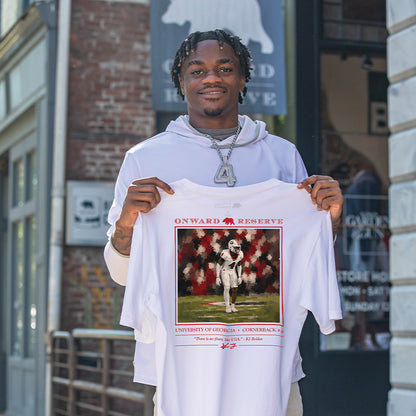 UGA KJ Bolden Tee - White