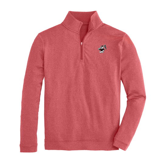 UGA Glory Glory Flow Performance 1/4 Zip - Red