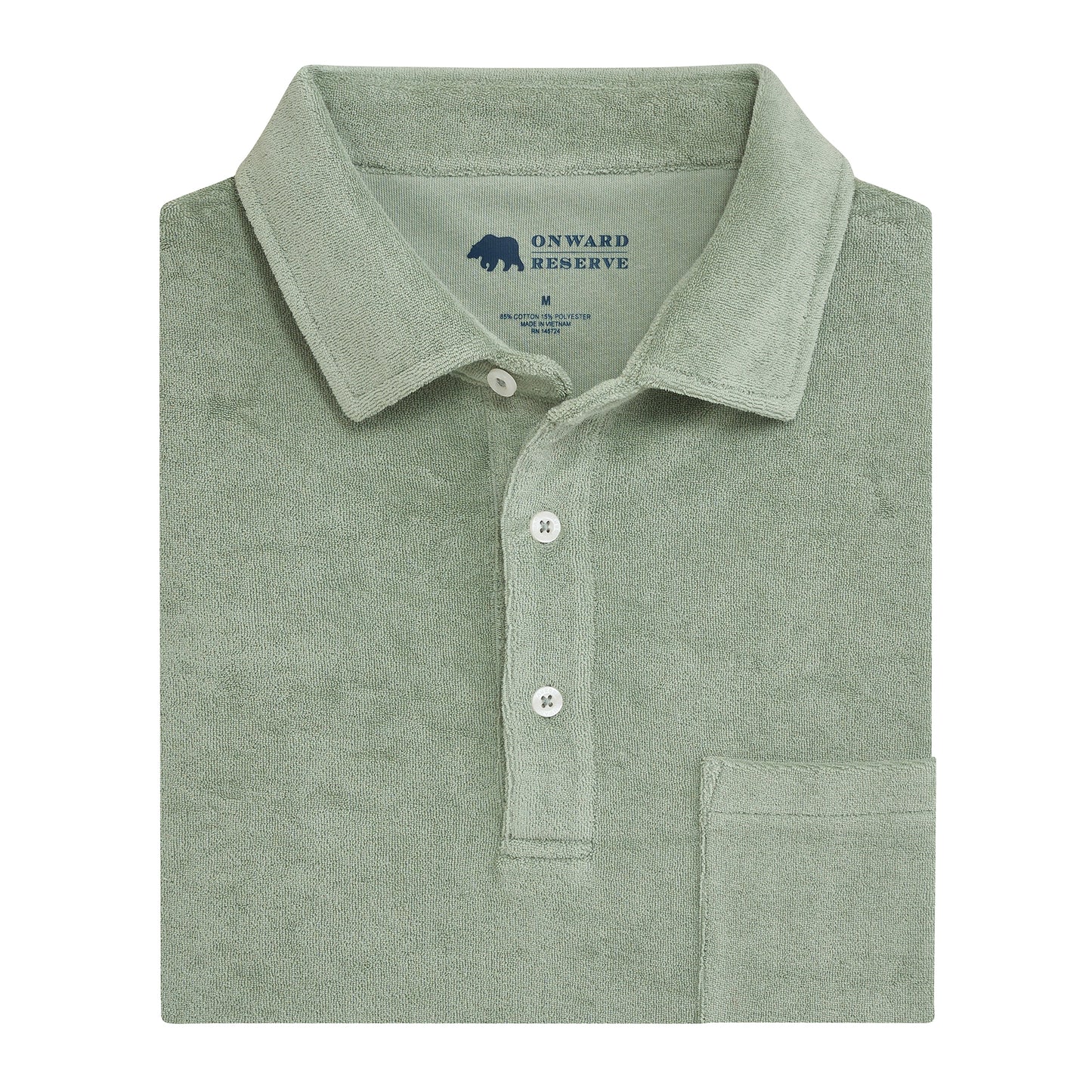 Lawn Terry Polo - Lilypad