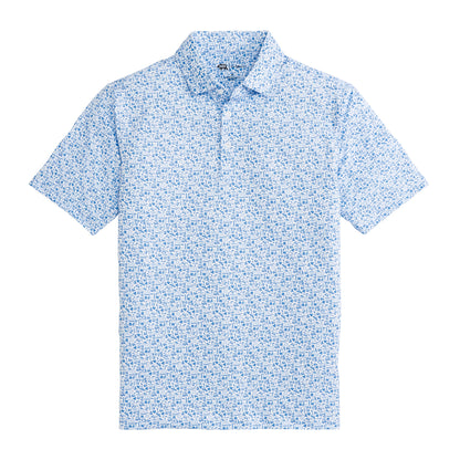 Leisure Printed Performance Polo - Clearwater