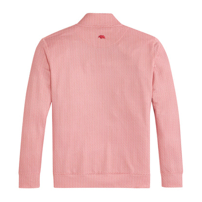 NC State Go Pack Printed Performance Pullover - White