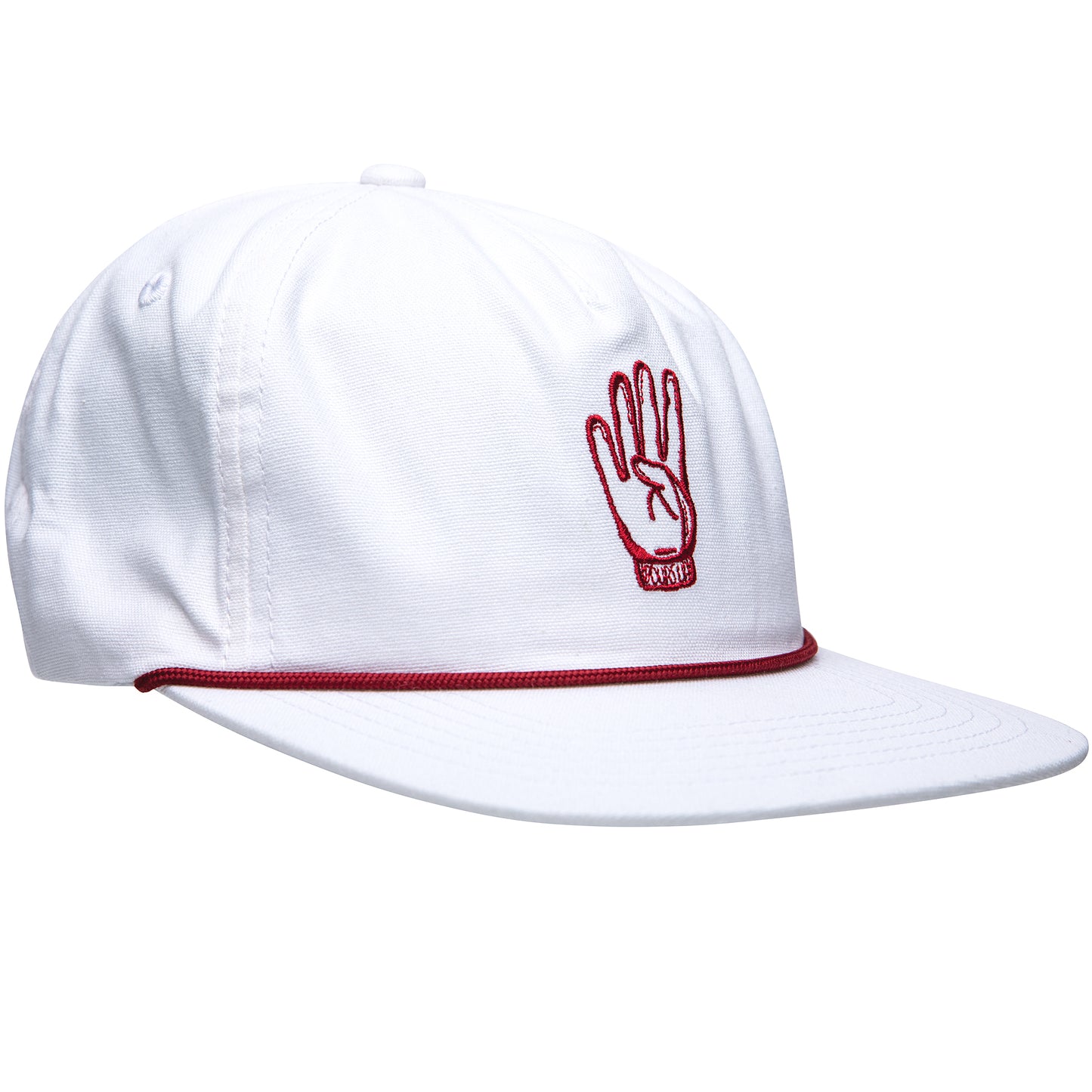 Crimson Fours Up Rope Hat