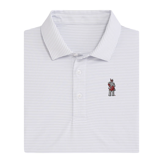 Alabama Big Al Alabama Youth Birdie Polo - Mirage Grey