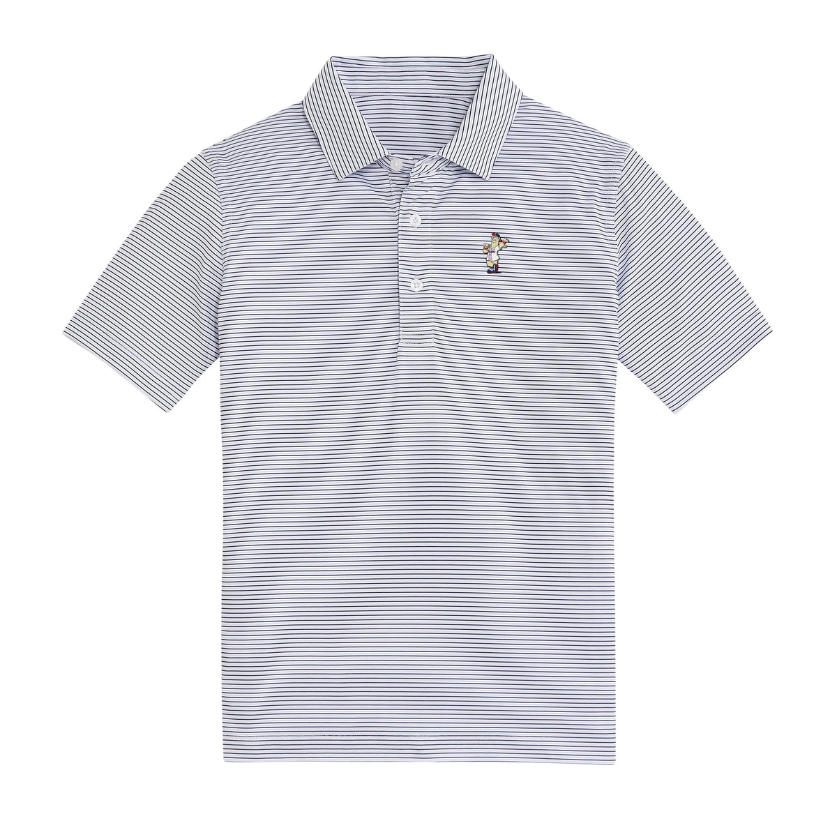 Braves Blooper Youth Birdie Polo - True Navy