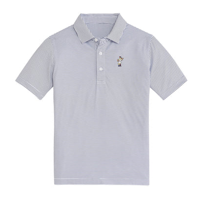 Braves Blooper Youth Birdie Polo - True Navy
