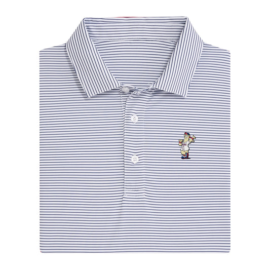 Braves Blooper Youth Birdie Polo - True Navy
