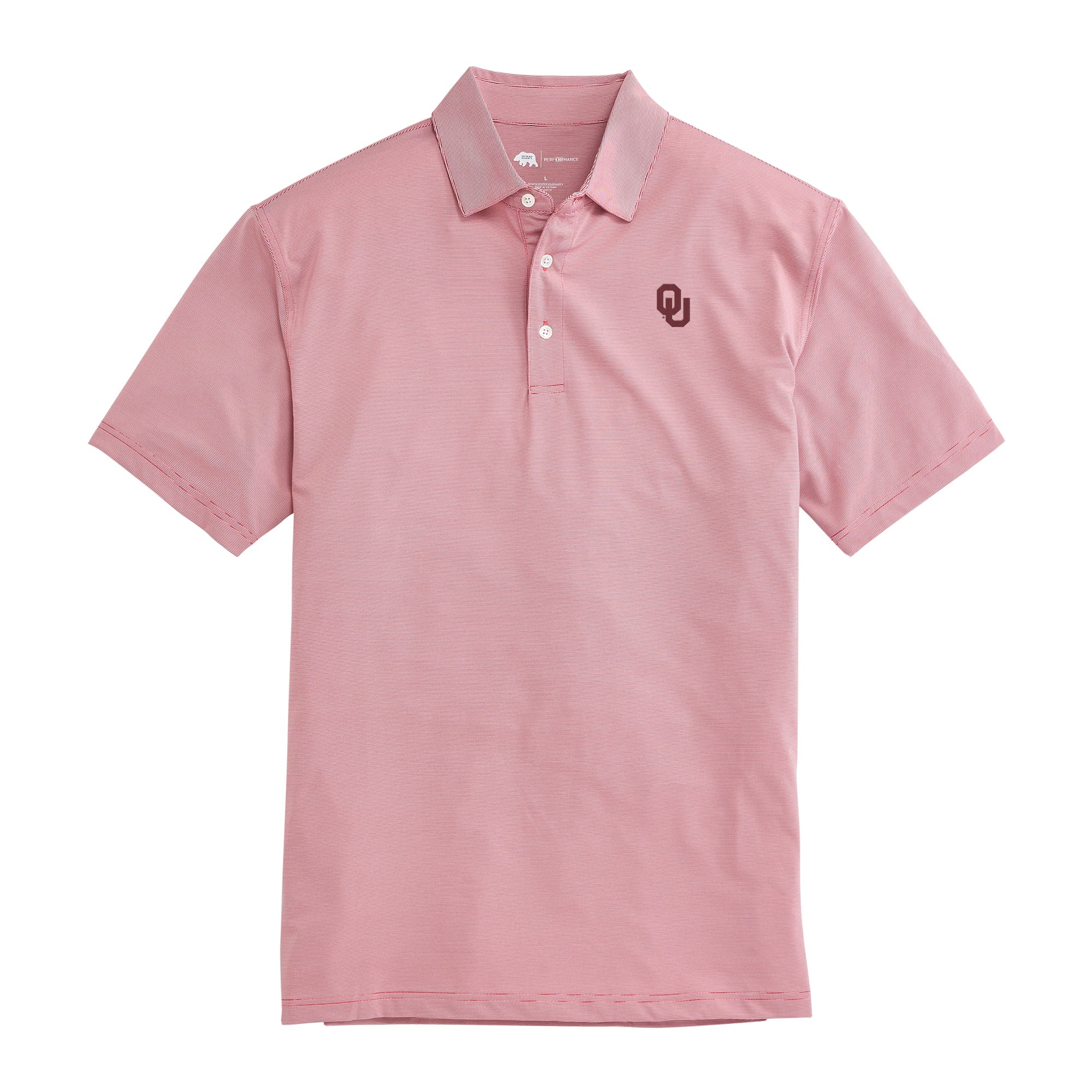 Hairline Stripe OU Performance Polo Onward Reserve