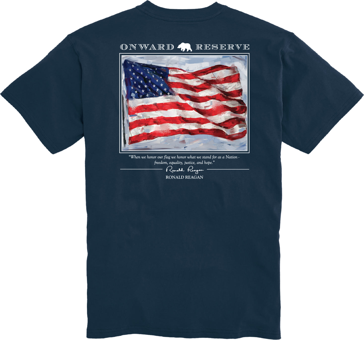 Old Glory Tee - Dark Denim