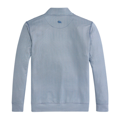 Ole Miss M Printed Performance Pullover