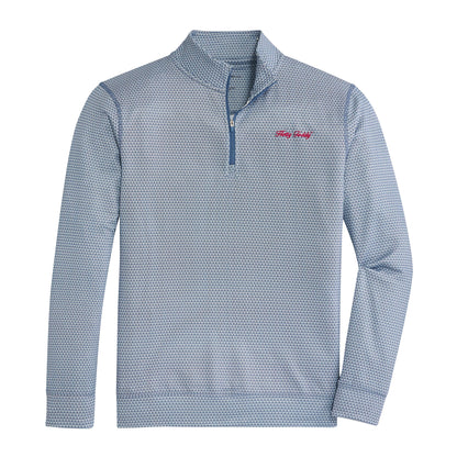 Ole Miss M Printed Performance Pullover