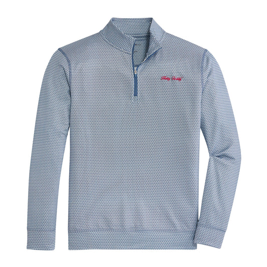 Ole Miss M Printed Performance Pullover