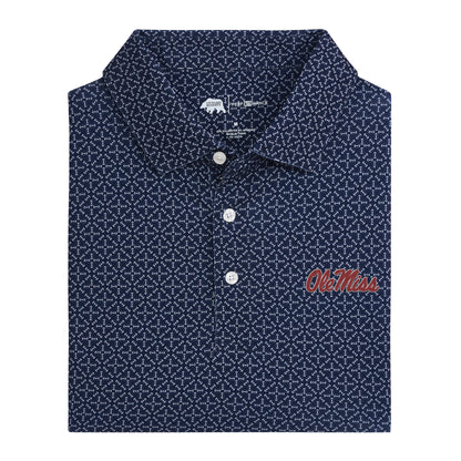 Ole Miss Gameday Printed Performance Polo - Naval Academy