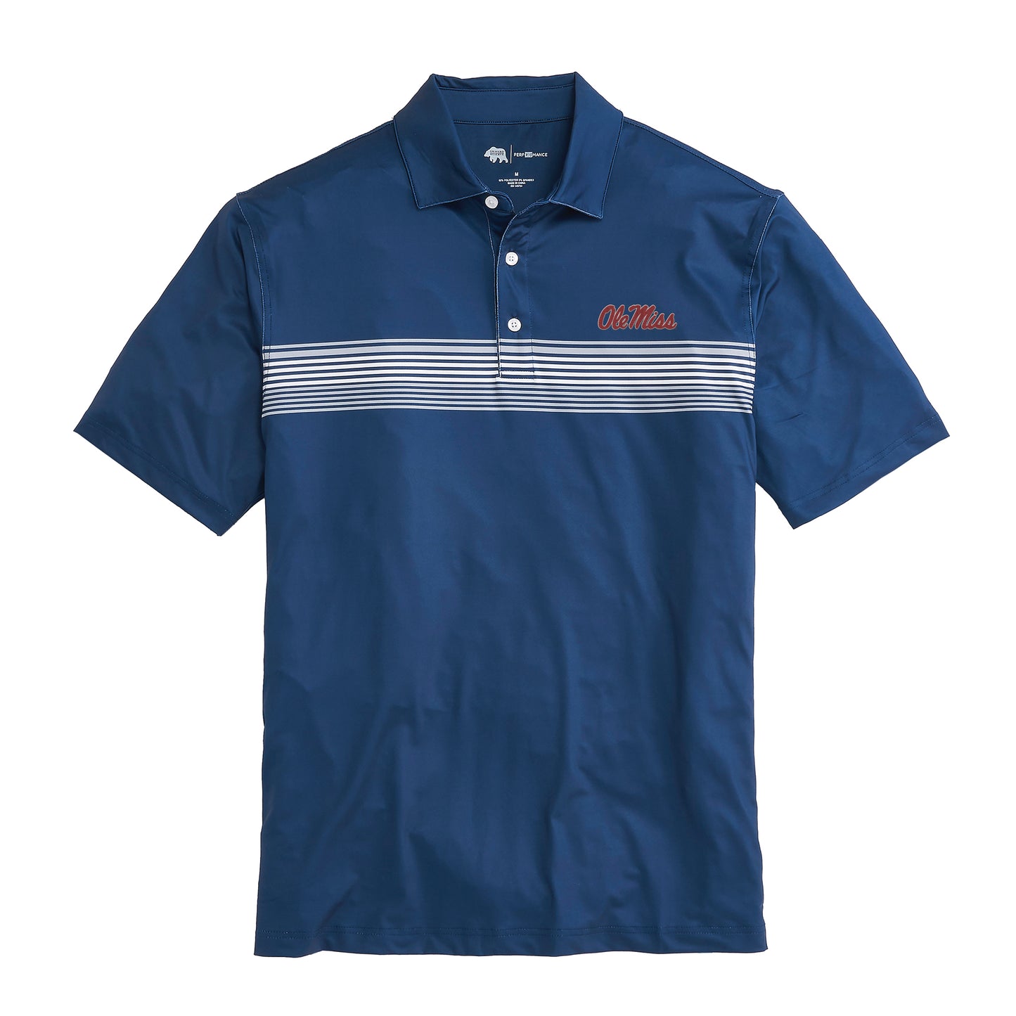 Ole Miss Prestwick Printed Performance Polo