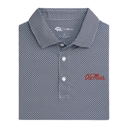 Ole Miss Scope Printed Performance Polo - Naval Academy