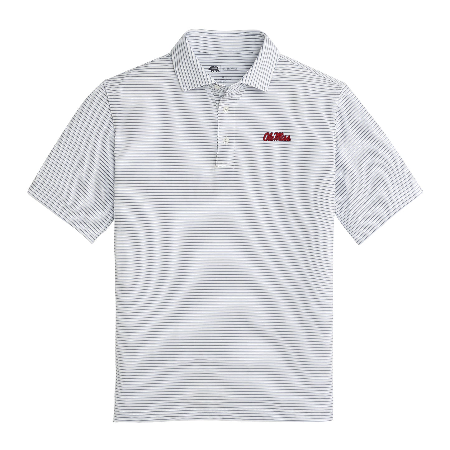 Ole Miss Scout Stripe Performance Polo